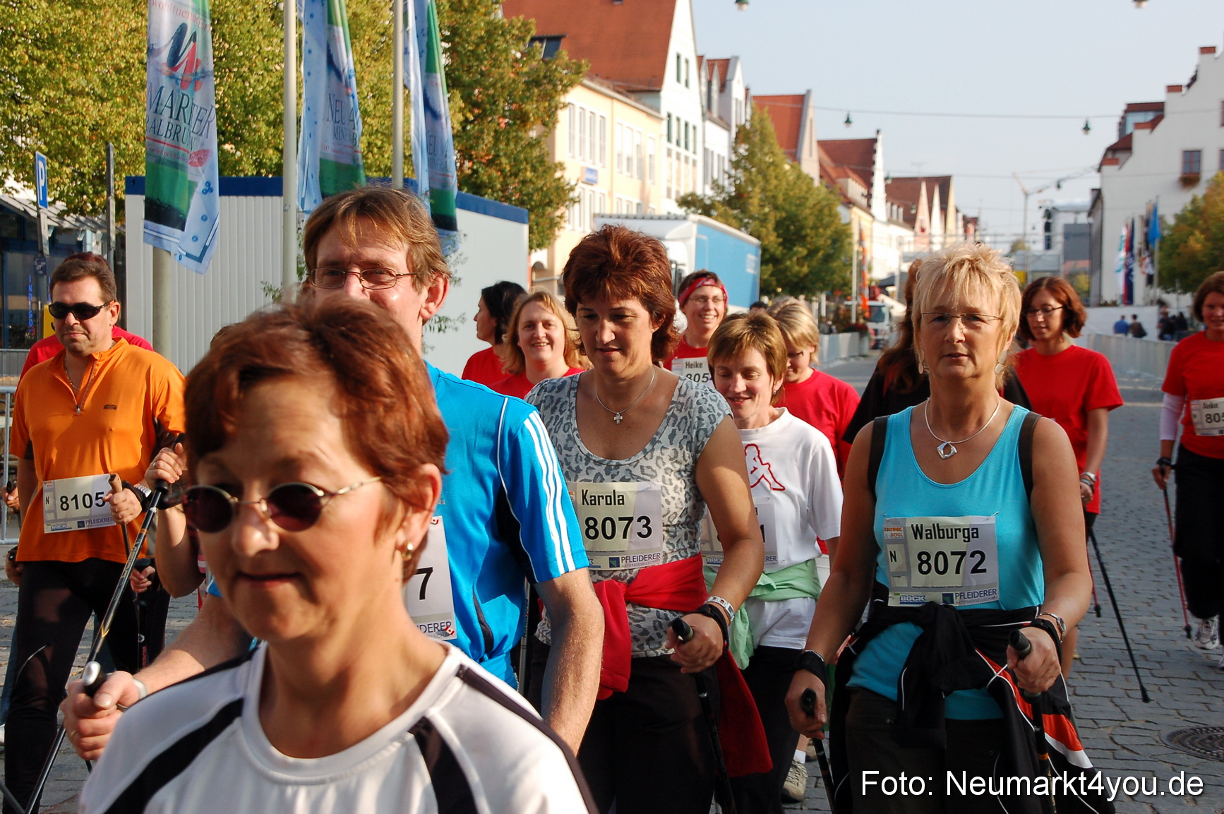 0074 Stadtlauf Neumarkt Nordic Walking 190909